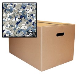 25 LB Box Signature Blend Epoxy Flake (B-708 Stonewash)