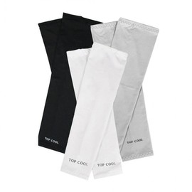 Outdoor Sports UV Sun Protection Riding TopCool Arm Sleeve White 11ea