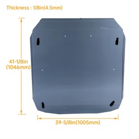 KUAFU Tinted Polycarbonate Roof Top Compatible with 2014-2023 Polaris RZR XP 1000 Turbo 900 2 Seats Sun Visor Cover