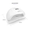 Lámpara UV/LED Profesional para Uñas 120W – Secadora de Gel,