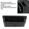 Center Console Dashboard Organizer ABS Behind Screen Storage Box Tray