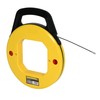C.K 495050 Nylon Draw Tape, Black/Yellow, 10 m