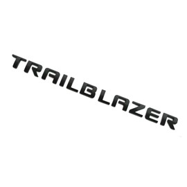 1x New Rear Emblem 3D Car Badge Logo Nameplate Compatible with 2021-2026 Trailblazer 42764658 (Matte Black)