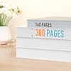 Smarpau Notebook Notepad A5, 300 Pages/150 Sheets Wirebound Spiral Notebooks