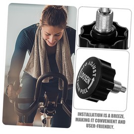 CORHAD Exercise Bike Pull Pin Knob Replacement Spherical Fitness Equipment Accessory for Height Thread Suitable for Home Commercial Use