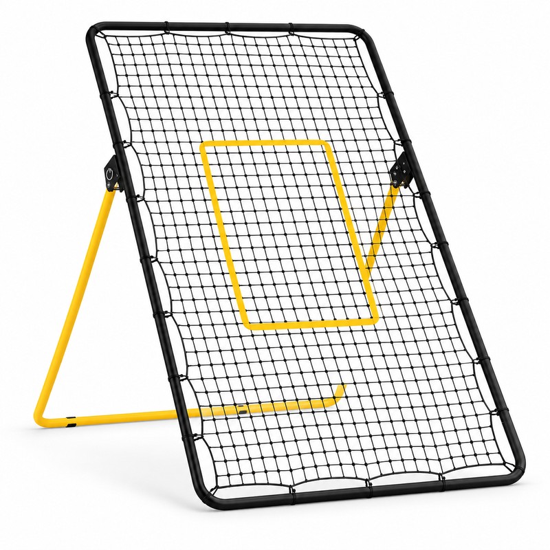 7 x 4 FT Volleyball Rebounder Net with 5 Adjustable