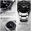 CURREN Reloj de Pulsera para Hombre, Análogo, Diseño Elegante, Formal,
