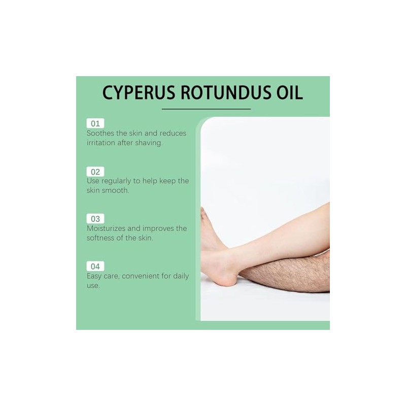 Aceite De Cyperus Rotundus Para La Depilación, Aceite Natural De