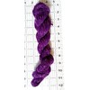 Purple Fingering Weight Wool Gold Metallic Art Yarn