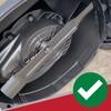 SPARES2GO Metal Blade Compatible with McGregor MER1232 M3E1233RA Lawnmower (32cm)