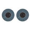sourcingmap 10pcs 2 Inch High Density Flap Disc Sanding Grinding