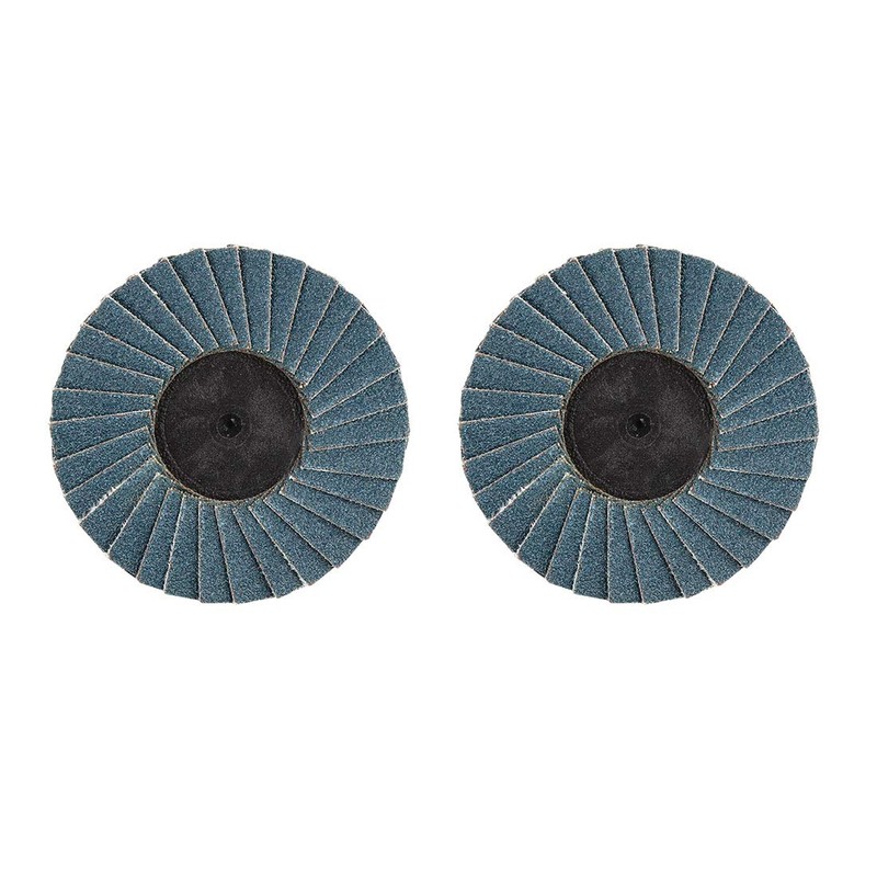sourcingmap 10pcs 2 Inch High Density Flap Disc Sanding Grinding