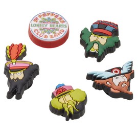 Crocs Unisex's Yellow Submarine 5 Pack Shoe Charms, Multicoloured, One Size