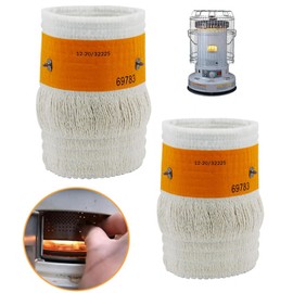 Qiutdisn 32225 Wick (2/Pack) for Kero World KW-24C DuraHeat DH-2300 Dyna-GLO CV-2300&RMC-95C Envirotemp CV-2300 Keroheat CV-2300, Heater Replacement Wicks, White.