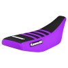 Enjoy MFG 1982-2002 KAWASAKI KX 60 seat cover PURPLE/ BLACK/