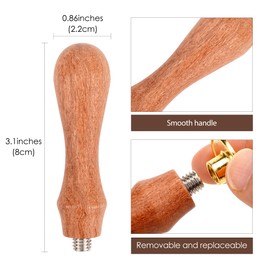 Wax Seal Stamp Kit with Storage Box, 24Pcs Different Patterns Sealing Wax Stamp Heads with Vintage Handle for Letter Encapsulation Party Wedding Invitation Cards Gift Wrapping (Gold)