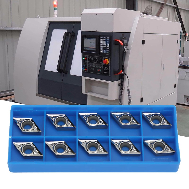 10pcs DCGT11T304-AK H01 DCGT32.51-AK H01 CNC Reversible Inserts Lathe for