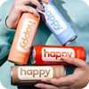 happy coffee canned vanilla latte, 11 oz. cans, 12 pack,