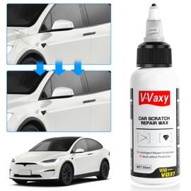 V-Vaxy Car Scratch Repair Wax,Car Buff Out Scratch,Car Wax Scratch Kit, Intelligent Repair Scratcher, Multi-Effect Protection(2PCS, 2 * 50ml+2*sponges)