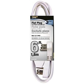 Cord Ext Indr 3out16/3x6ft Wht