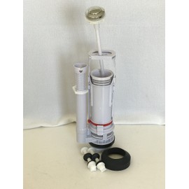 SIAMP Replacement Single Flush Valve with Two inch Flush Valve for Two Piece Toilets with top button Flush System