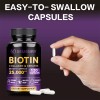 xemenry Biotin Collagen & Keratin 25,000mcg - for Hair, Skin,