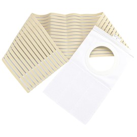 YOLUFER Ostomy Belt Ostomy Hernia Support Belt Abdominal Binder Band for Men and Women (Large)