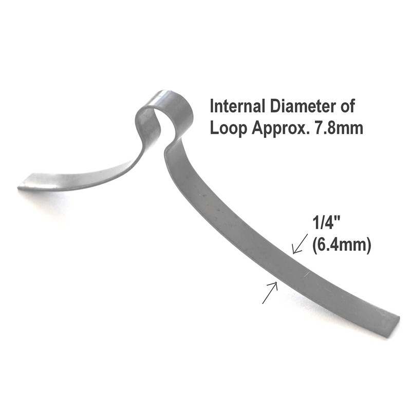 Northern DIY Rim Lock Springs/Feather Springs - Width 1/4" (6.4mm)