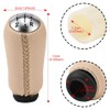 JSCARLIFE Car Gear Knob, 5-Speed Car Shift Knob Fit for