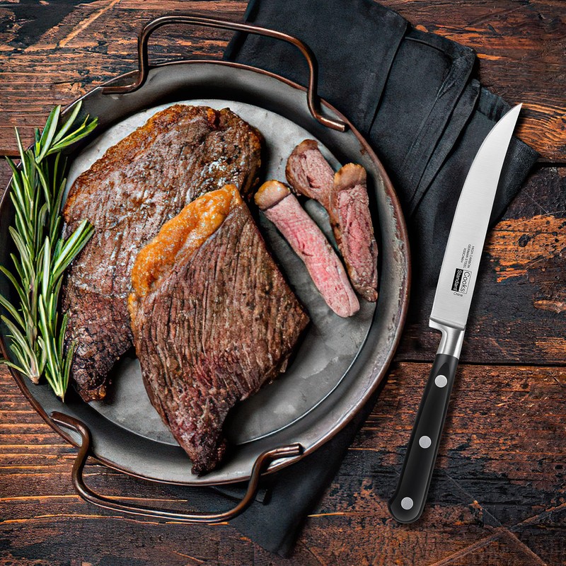Cooks Standard Steak Knives Set 6-Piece, High Carbon Stainless Steel