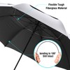 G4Free 72 Inch Huge Golf Umbrella UV Protection Auto Open