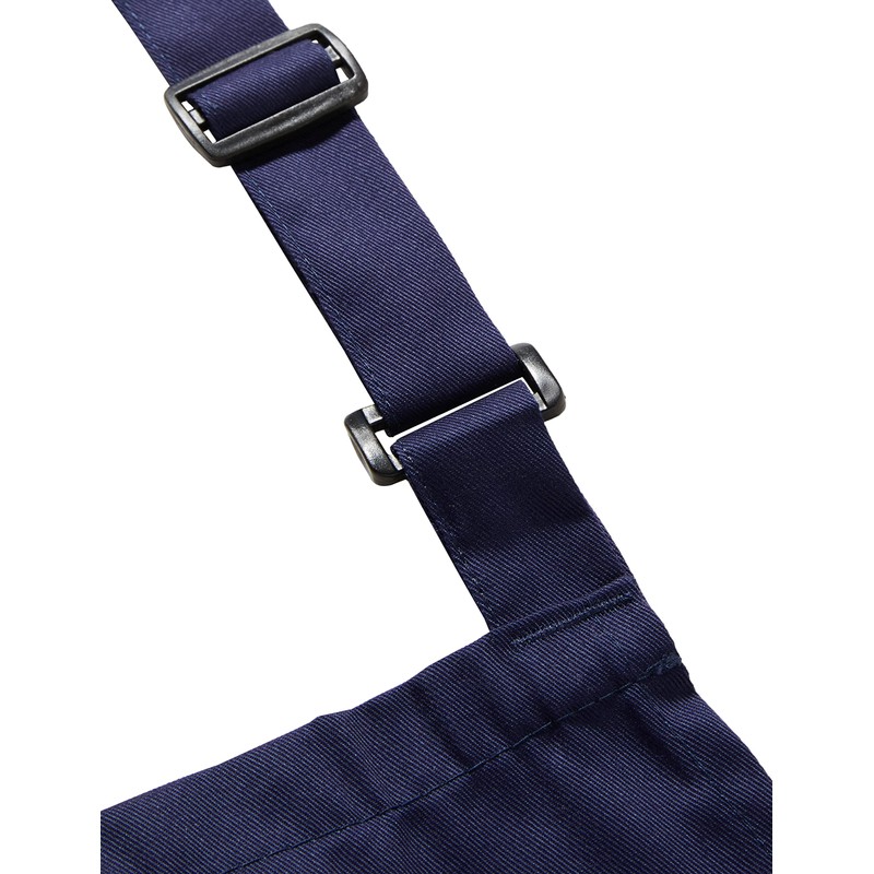 Portwest PolyCotton Bib Apron, Size: One Size, Colour: Navy, S841NAR