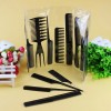 TECHTONGDA 10Pcs Plastic Barbers Brush Combs Hairdressing Comb Makeup Tools
