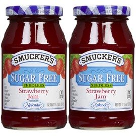Sugar Free Seedless Strawberry Jam, 12.75 Ounce (Pack of 2)