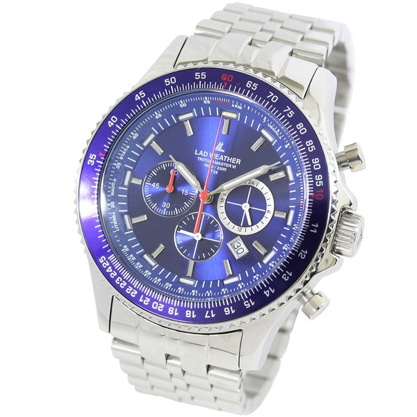 Lad Weather Watch, Swiss Tritium, Rotating Bezels (Slide Rule), Center