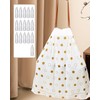120pcs 4 Gallon Trash Bags Drawstring Tear-Free Thick Garbage Bags