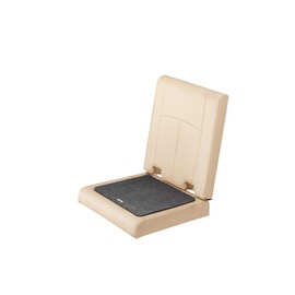 Aprica BK 4969220007724 Genuine Seat Protection Mat (Protects Car Seat from Scratches and Stains), Heather Black