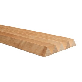 Triangle Wooden Dowel Rods 1 inch x 36 inch, Pack of 10 Birch Wood Dowels for Crafts and Woodworking, by Woodpeckers