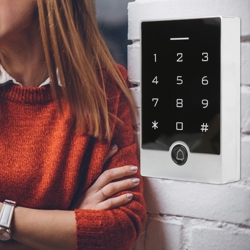 125KHZ RFID Access Controller Password Card Wiegand26 Luminous Keypad Entry