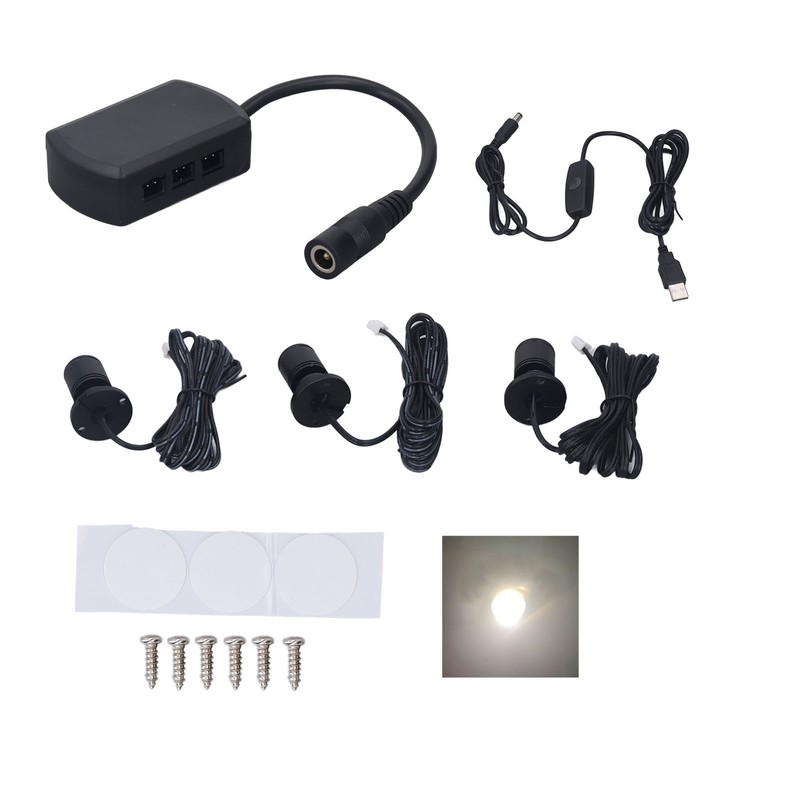 Mini LED Spot Lights 5V USB Showcase Display Light 1