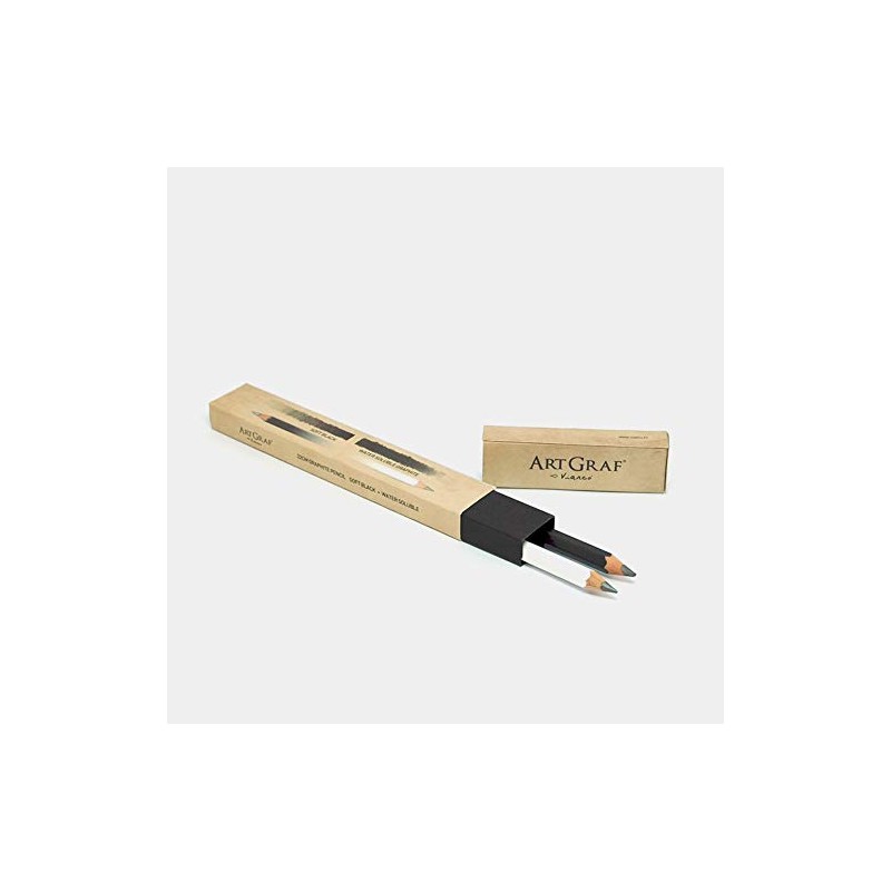 VIARCO ARTGRAF TWINS BOX Soft Black + Water Soluble (2