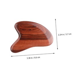 Baluue 1Pc Gua Tool Durable Scraping Plate for Body and Face Massage Easy to Carry for Self Care Healthy Friends and Family