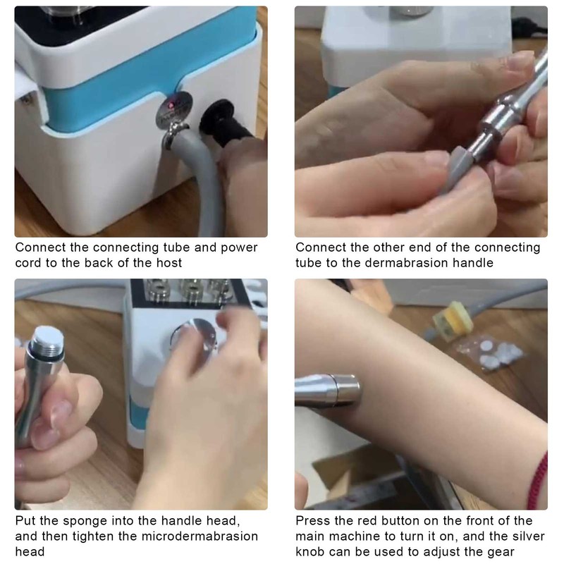 Household Microdermabrasion Beauty Machine Vacuum Suction Dermabrasion Machine