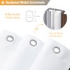 BTTN Brown Fabric Shower Curtain - Geometric Shower Curtain Set