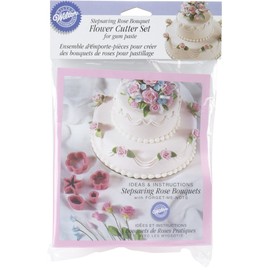 Wilton Stepsaving Rose Bouquets Flower Cutter Set