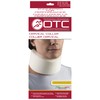 OTC Cervical Collar, Soft Contour Foam, Neck Support Brace, White