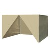 Eurmax USA Full Zippered Walls for 8x8 Easy Pop Up