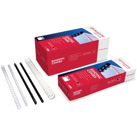 Pergamy 900075 Plastic Binding Comb 10 mm Black