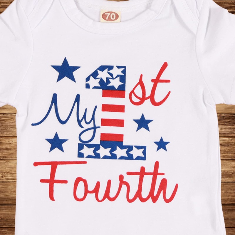 VAIZIQ Baby Boy 4th of July Outfits Independence Day Outfit