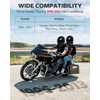 Amazicha Rubber Mounts Support Cushion Hard Saddle Bags Saddlebag Fit